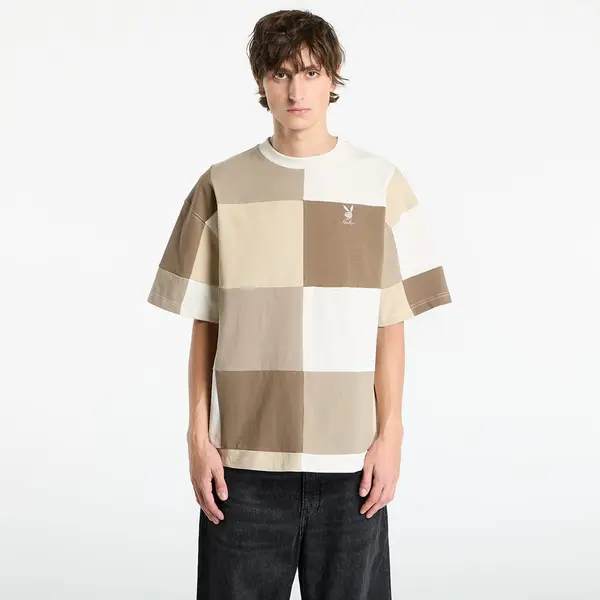 FTSHP Тениска Playboy x FTSHP Patchwork Tee UNISEX Cream XXL