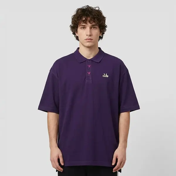 FTSHP Тениска Playboy x FTSHP Short Sleeve Polo Purple XXL