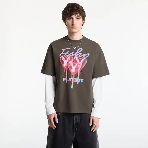 FTSHP Тениска Playboy x FTSHP T-Shirt Lollies Dark UNISEX Grey L