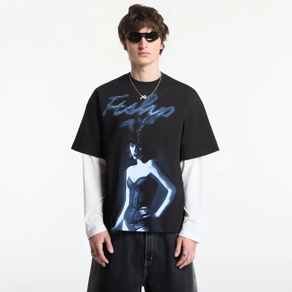 FTSHP Тениска Playboy x FTSHP T-Shirt Smoking Girl UNISEX Black XXL