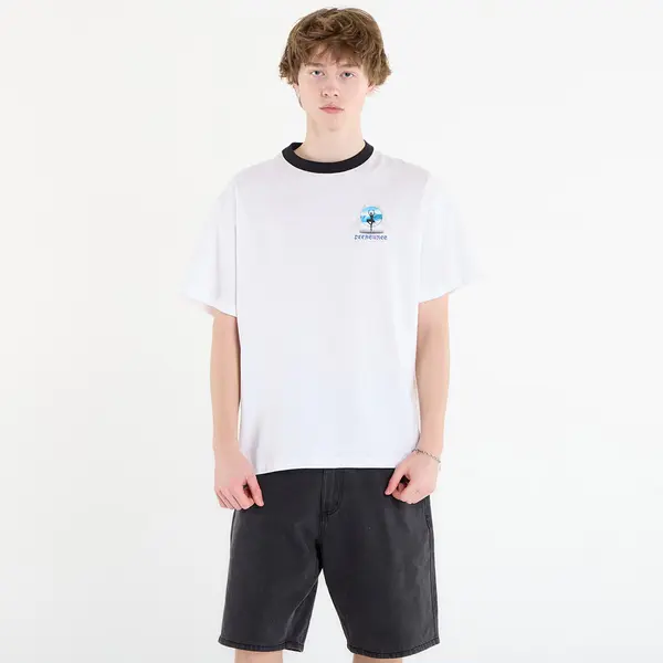 PLEASURES Тениска PLEASURES Angel Place Ringer T-Shirt White M