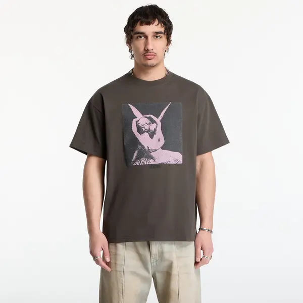 PLEASURES Тениска PLEASURES Angel T-Shirt Charcoal M