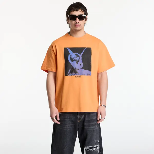 PLEASURES Тениска PLEASURES Angel T-Shirt Orange S