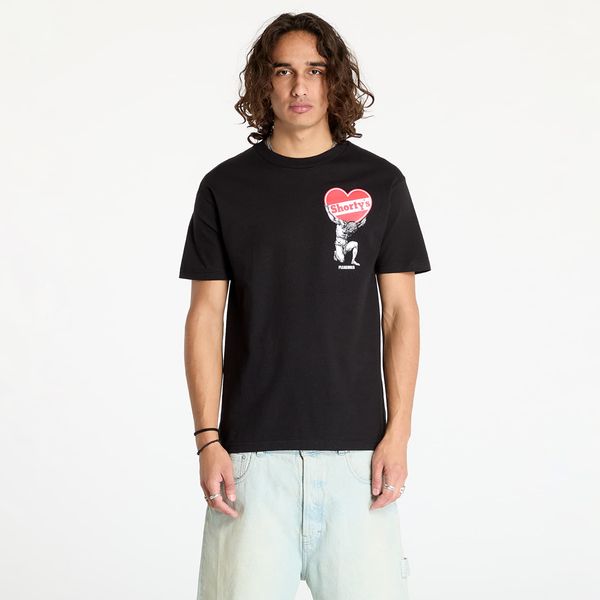 PLEASURES Тениска PLEASURES Atlas T-Shirt Black S