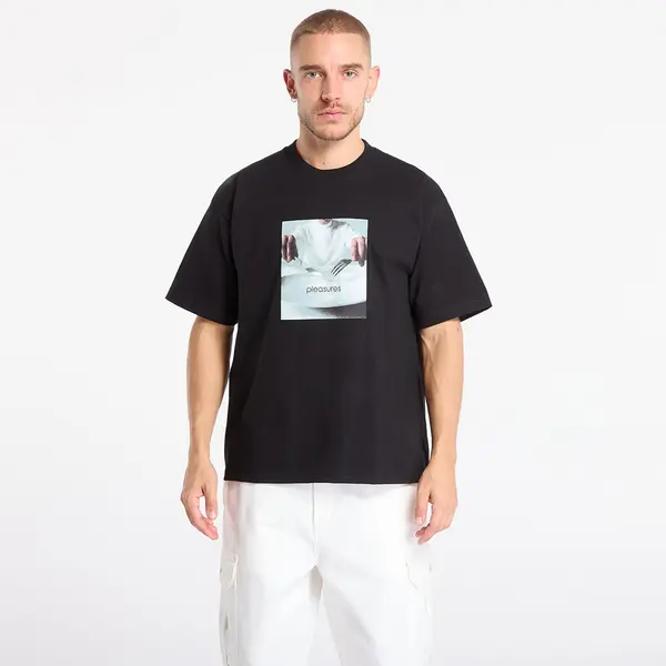 PLEASURES Тениска PLEASURES Breakfast T-Shirt Black S