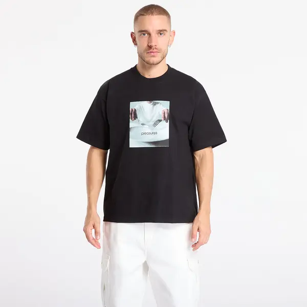 PLEASURES Тениска PLEASURES Breakfast T-Shirt Black S