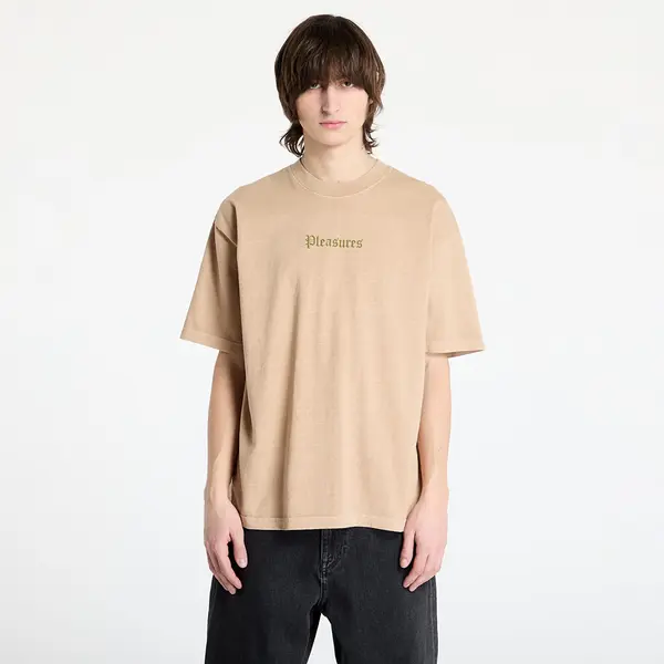 PLEASURES Тениска PLEASURES Burn Again T-Shirt Mushroom S