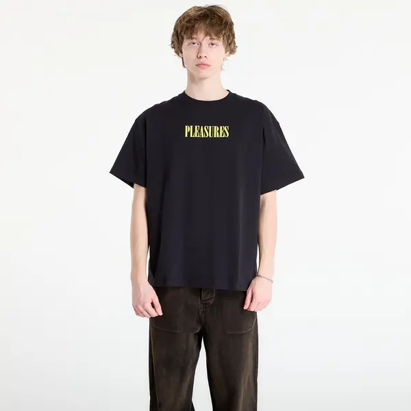 PLEASURES Тениска PLEASURES Exhibition T-Shirt Black L