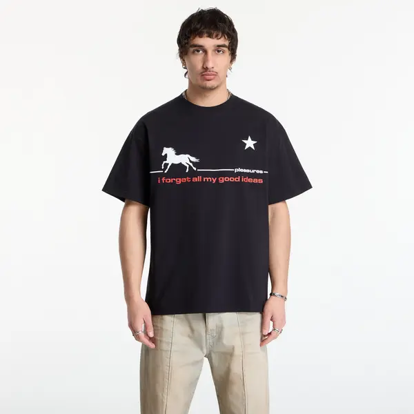 PLEASURES Тениска PLEASURES Forget T-Shirt Black L