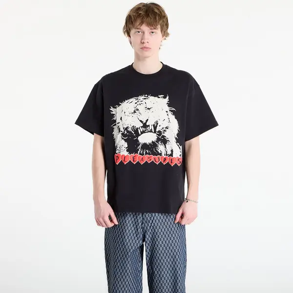 PLEASURES Тениска PLEASURES Grin T-Shirt Black M