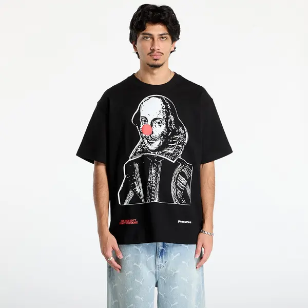 PLEASURES Тениска PLEASURES Joke Heavyweight Shirt Black S