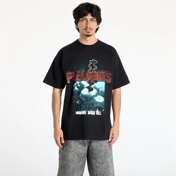 PLEASURES Тениска PLEASURES Migraine T-Shirt Black Edge M