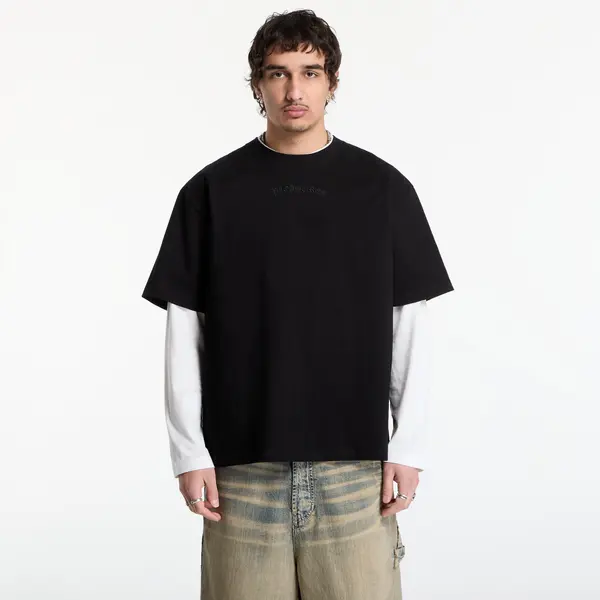 PLEASURES Тениска PLEASURES Neural Applique Shirt Black M
