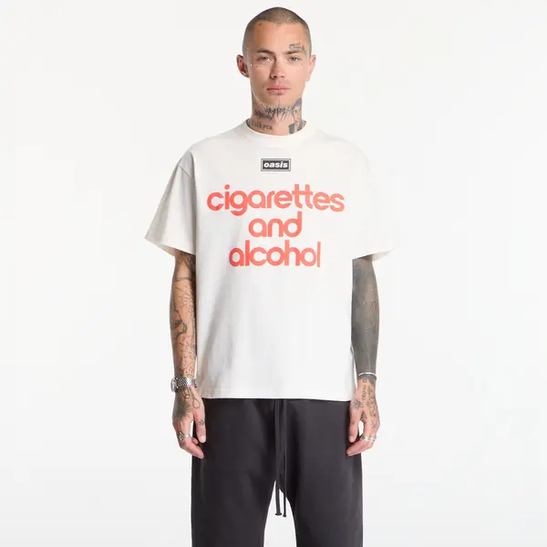 PLEASURES Тениска PLEASURES Nordique T-Shirt Vtg White XL