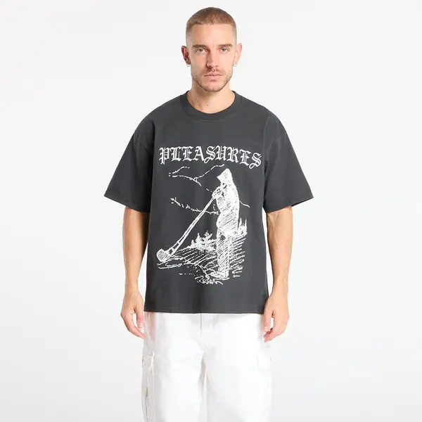 PLEASURES Тениска PLEASURES Pipe T-Shirt Vintage Black S