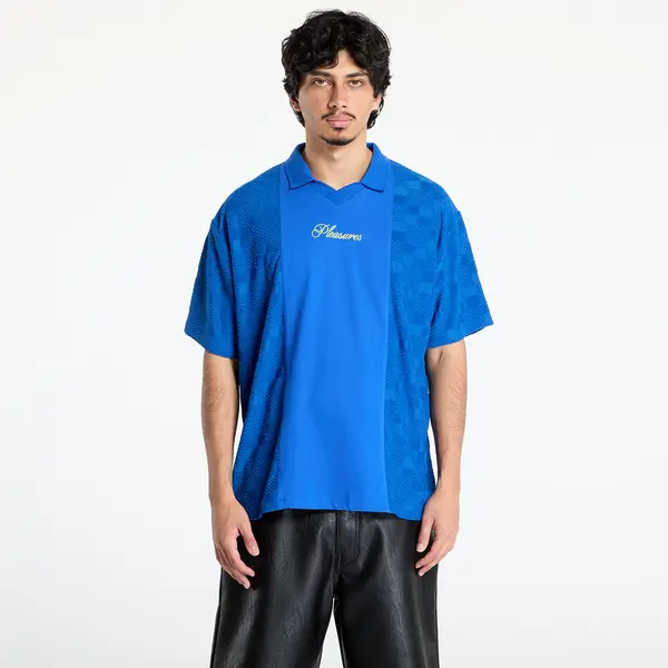 PLEASURES Тениска PLEASURES Planets Polo Blue S
