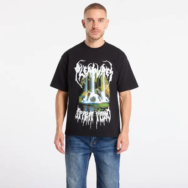 PLEASURES Тениска PLEASURES Pond T-Shirt Black S