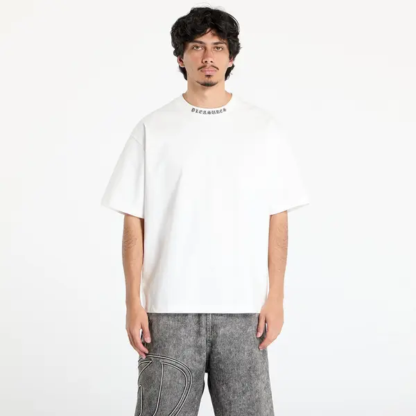 PLEASURES Тениска PLEASURES Sorrow Heavyweight Shirt White XL