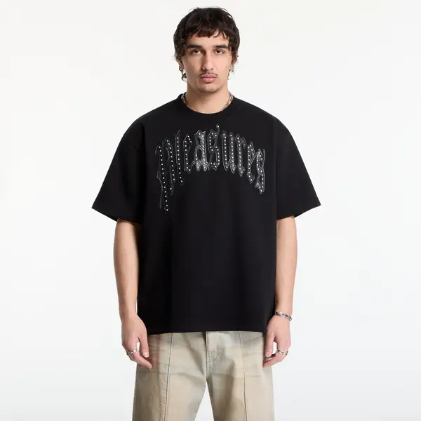 PLEASURES Тениска PLEASURES Twitch Studded Crewneck Black XXL