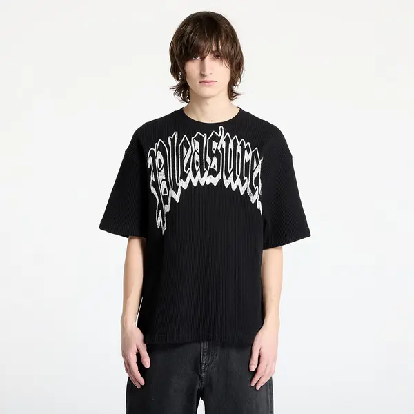 PLEASURES Тениска PLEASURES Twitch Waffle T-Shirt Black S