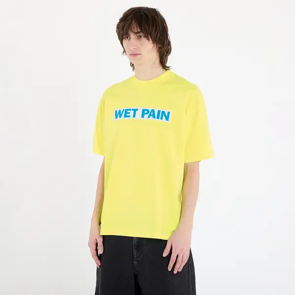 PLEASURES Тениска PLEASURES Wet Pain T-Shirt Neon Yellow M