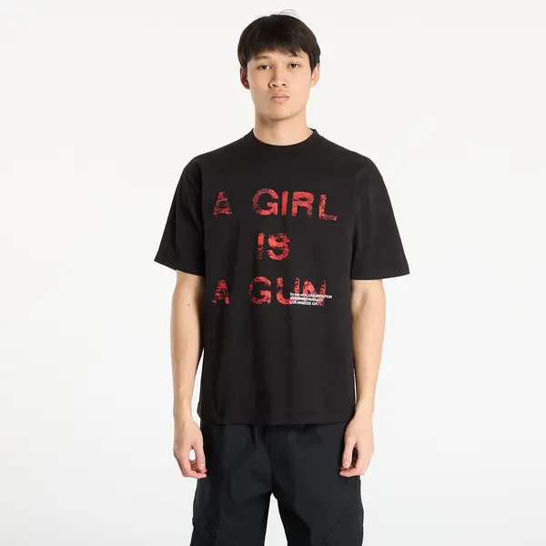 PLEASURES Тениска PLEASURES x FOOTSHOP EXCLUSIVE - G.I.A.G. T-Shirt Black XXL