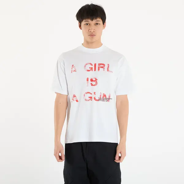 PLEASURES Тениска PLEASURES x FOOTSHOP EXCLUSIVE - G.I.A.G. T-Shirt White XL