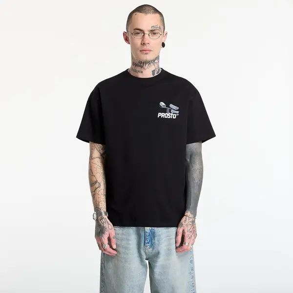 Prosto Тениска Prosto T-shirt CC TV Black L