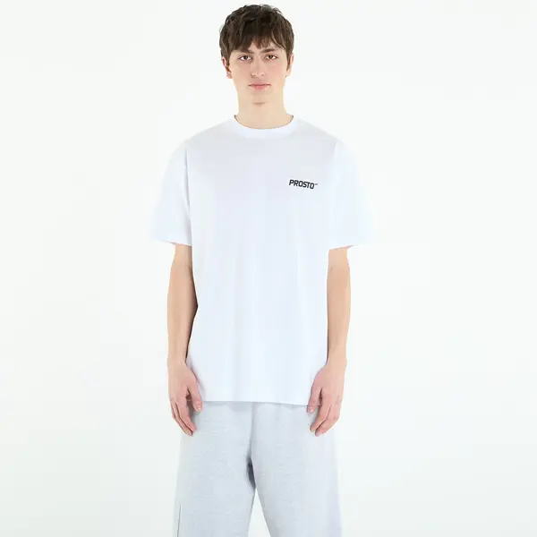 Prosto Тениска Prosto T-shirt Wear The Street White L
