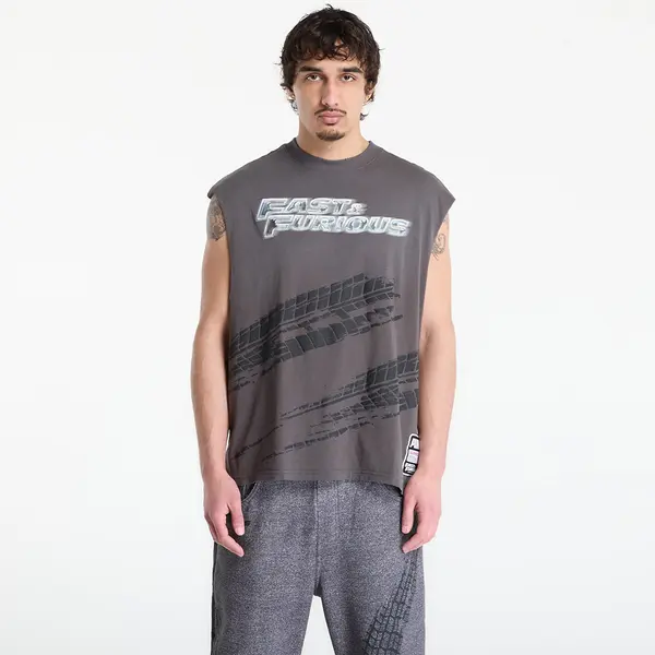 Puma Тениска Puma x Fast & Furious Cutoff Dusky Gray S