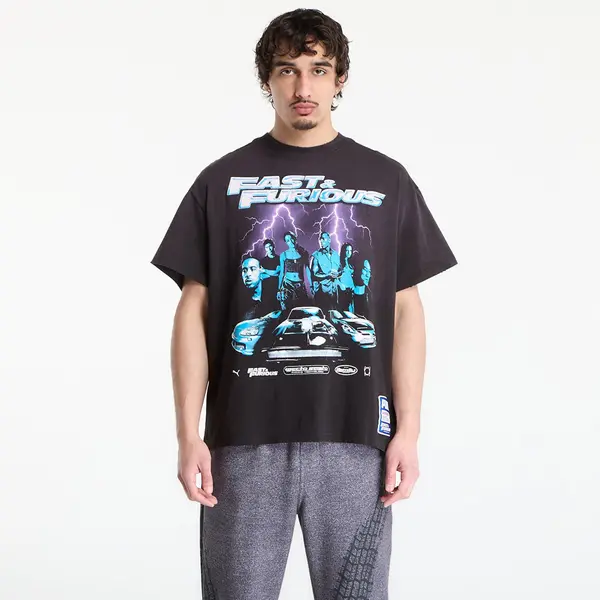 Puma Тениска Puma x Fast & Furious Tee Ii Puma Black/ Puma White XL