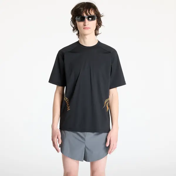 Reebok Тениска Reebok Run Tee UNISEX Washed Black/ Grey 3 S
