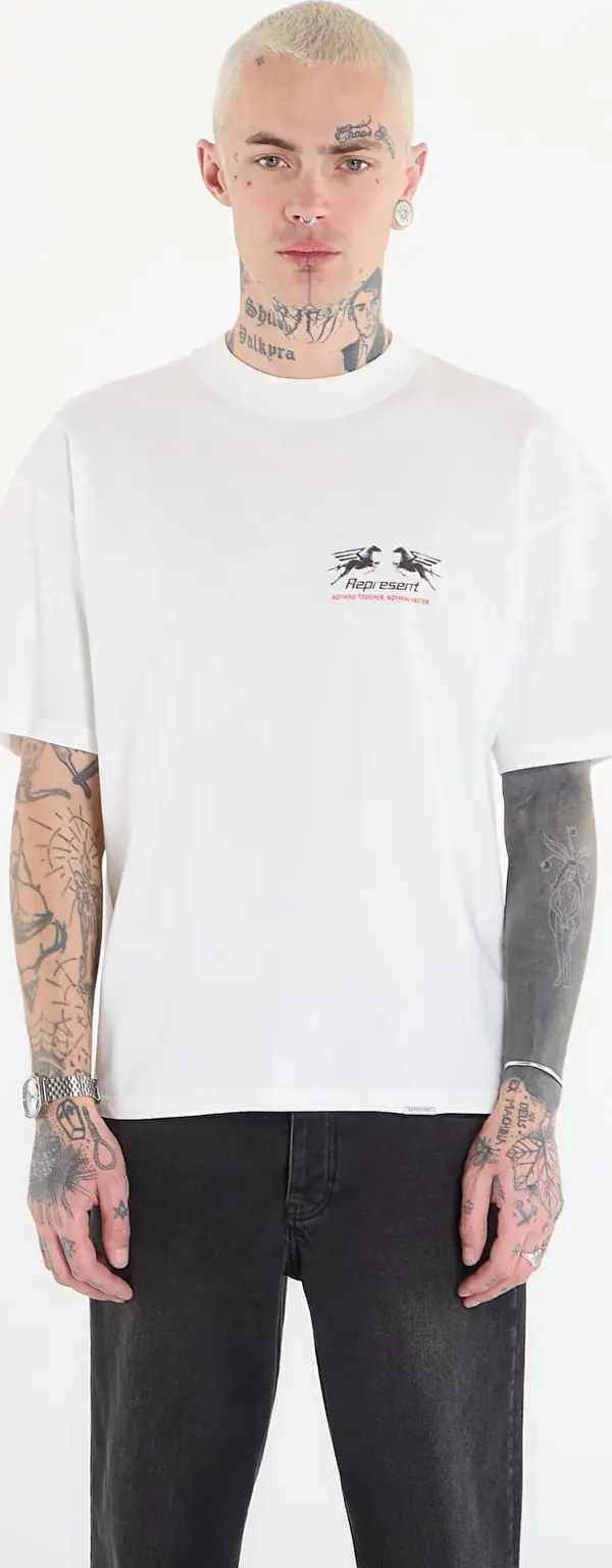 REPRESENT Тениска REPRESENT 24 Hour Service T-Shirt UNISEX Flat White XL