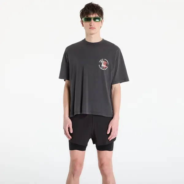 REPRESENT Тениска REPRESENT 247 Torch Crop Tee UNISEX Washed Black XL