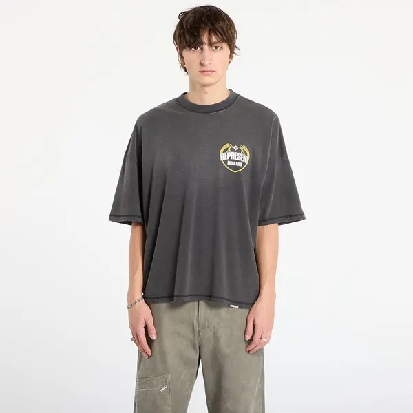 REPRESENT Тениска REPRESENT Angel Border T-Shirt Stained Black XL
