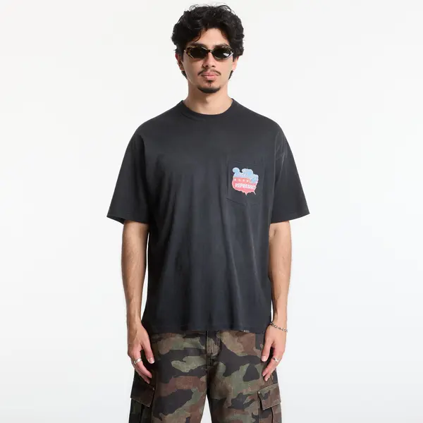 REPRESENT Тениска Represent Beach Boys Americas Band T-Shirt UNISEX Stained Black XL