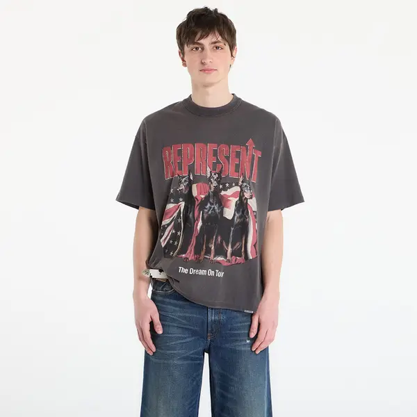 REPRESENT Тениска REPRESENT Dream On Tour T-Shirt UNISEX Sun Fade Grey XXL