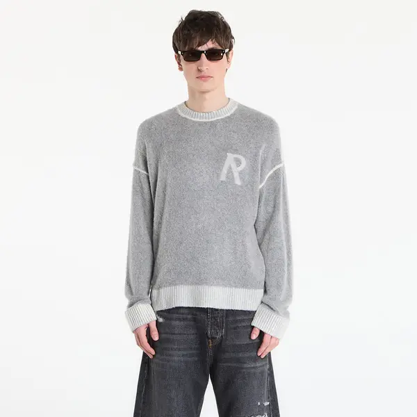 REPRESENT Тениска REPRESENT Laurel Knit Sweatshirt UNISEX Sun Fade Grey XXL
