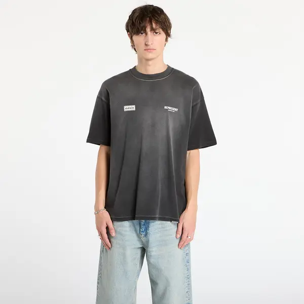 REPRESENT Тениска REPRESENT Oasis Owners Club T-Shirt Stained Black XL