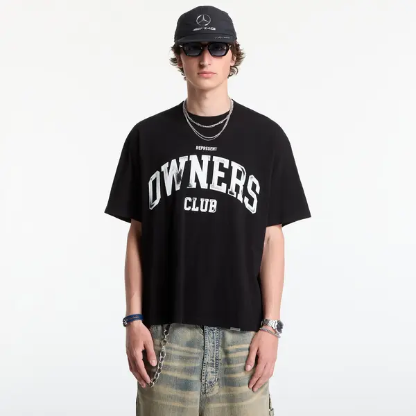 REPRESENT Тениска REPRESENT Owners T-Shirt UNISEX Jet Black XXL
