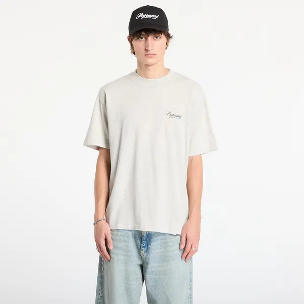 REPRESENT Тениска REPRESENT Represent Owners Club Script T-Shirt Cream Marl XXL