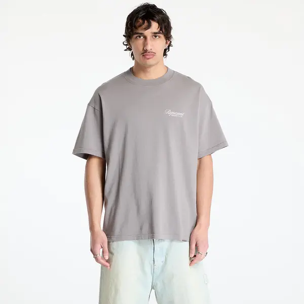 REPRESENT Тениска REPRESENT Represent Owners Club Script T-Shirt Slate XL