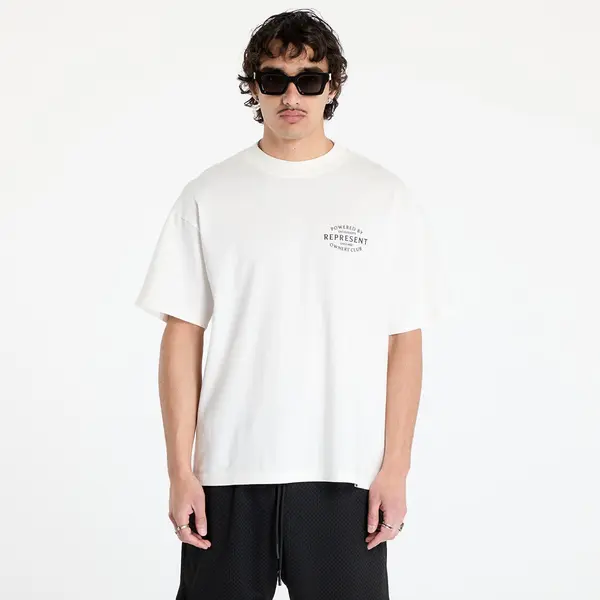 REPRESENT Тениска REPRESENT Represent Owners Club Stamp T-Shirt Flat White XL