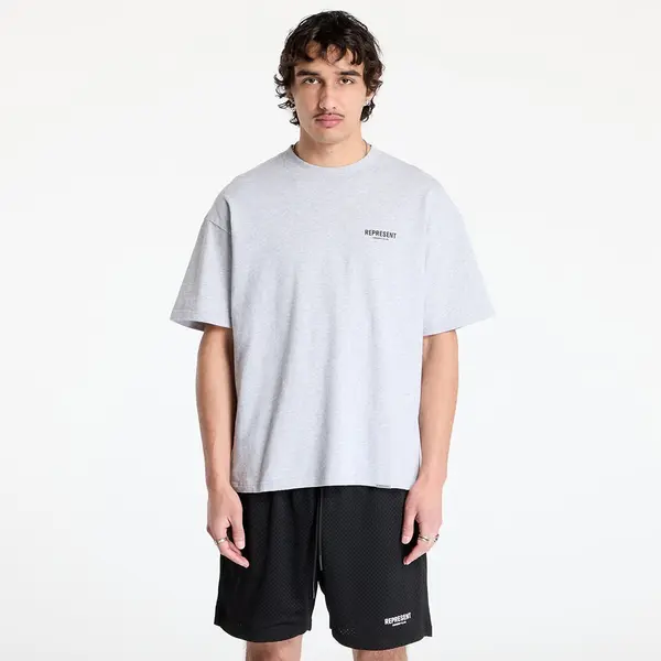 REPRESENT Тениска REPRESENT Represent Owners Club T-Shirt Ash Grey S