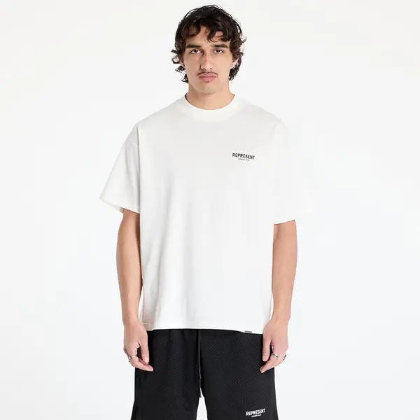 REPRESENT Тениска REPRESENT Represent Owners Club T-Shirt Flat White XL