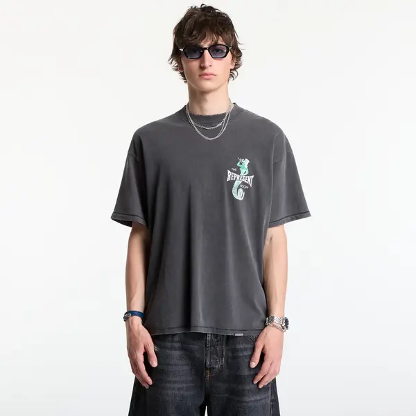 REPRESENT Тениска REPRESENT The Viper Room Dice T-Shirt UNISEX Vintage Grey M