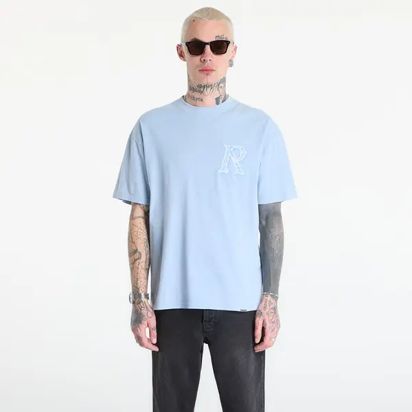 REPRESENT Тениска REPRESENT Western Initial T-Shirt UNISEX Mountain Bluebird XXL