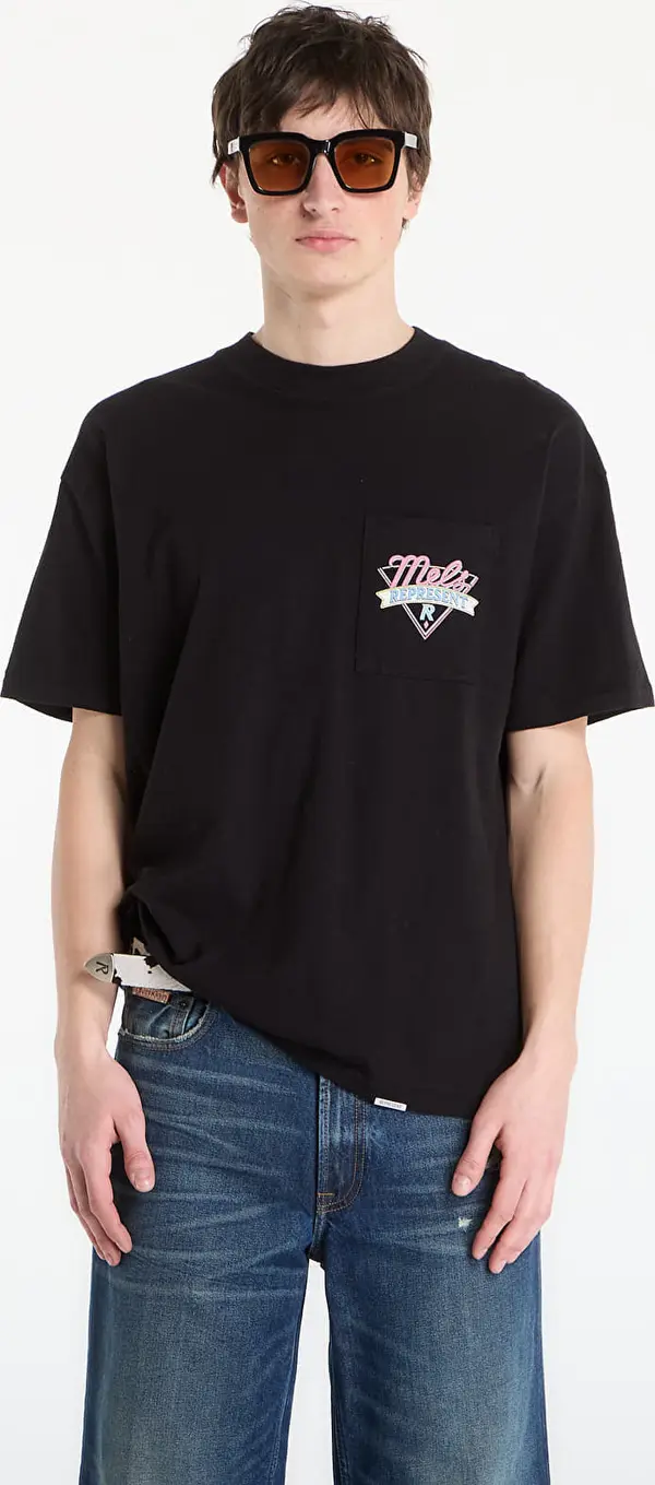 REPRESENT Тениска REPRESENT x Mel'S Dinner T-Shirt UNISEX Jet Black XL