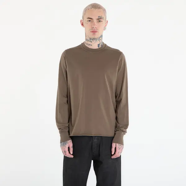 Rick Owens DRKSHDW Тениска Rick Owens DRKSHDW Crewneck Sweat Longsleeve Dust L