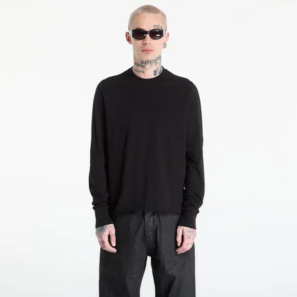 Rick Owens DRKSHDW Тениска Rick Owens DRKSHDW Crewneck Sweat T-Shirt Black M